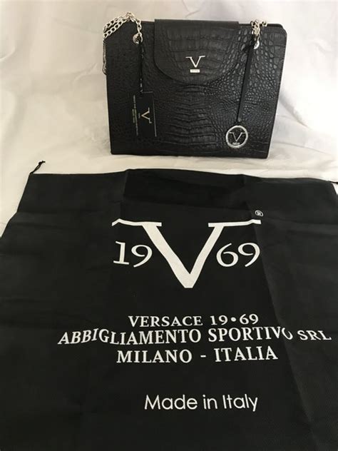 versace 19-69 abbigliamento sportivo srl purse|Versace bags 1969 italia collection.